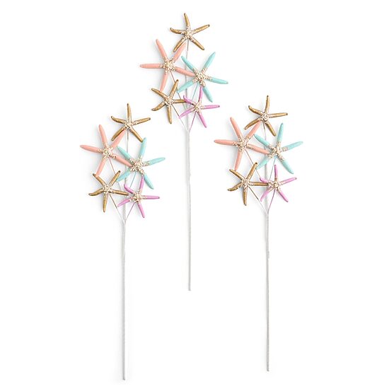 North Pole Trading Co. Starfish Pick 3-pc. Pick