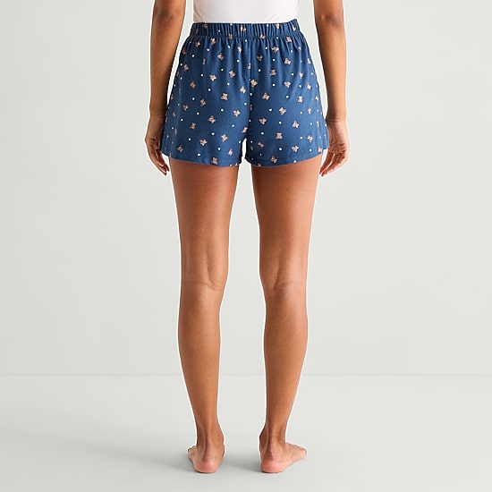 Arizona Womens Juniors Pajama Shorts