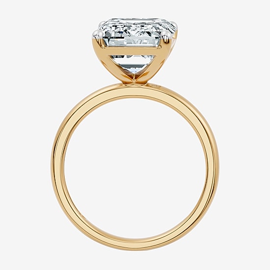 (F / Vs2) Womens 10 Ct. Lab Grown White Diamond 14K Gold Engagement Ring