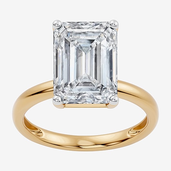 (F / Vs2) Womens 7 Ct. Lab Grown White Diamond 14K Gold Engagement Ring