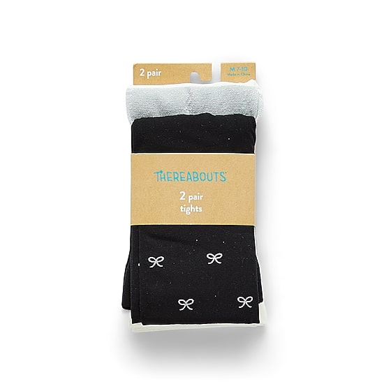 Thereabouts Little & Big Kid Girls 2-pc. Tights