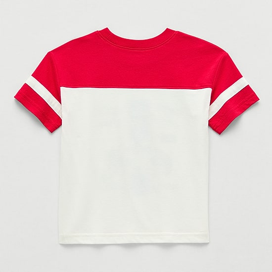 Okie Dokie Toddler & Little Boys Round Neck Short Sleeve Relaxed Fit Graphic T-Shirt