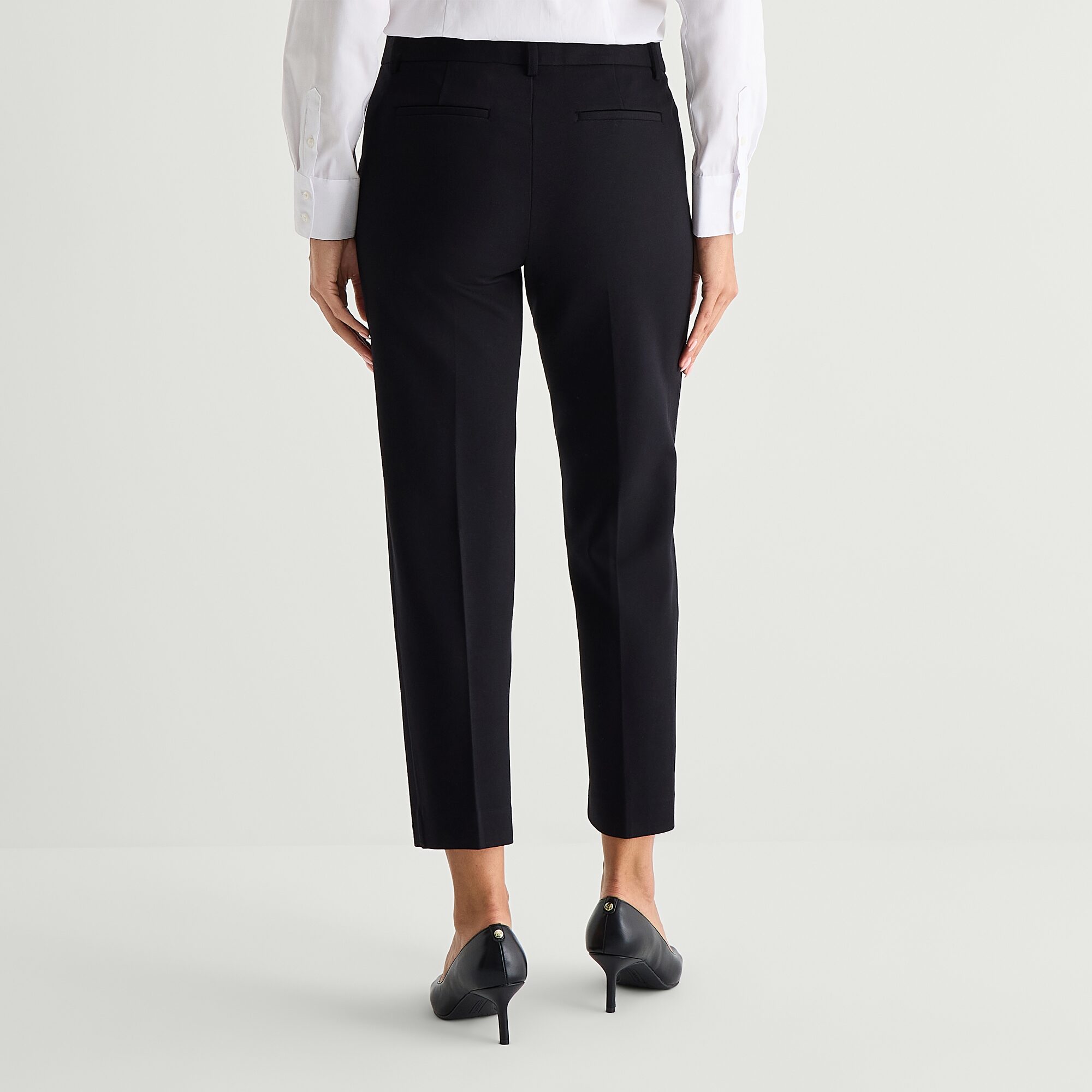 Liz Claiborne Emma Womens Straight Mid Rise Ankle Pant