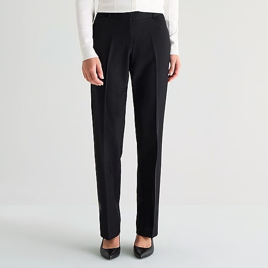 Liz Claiborne Audra Womens Straight Mid Rise Trouser