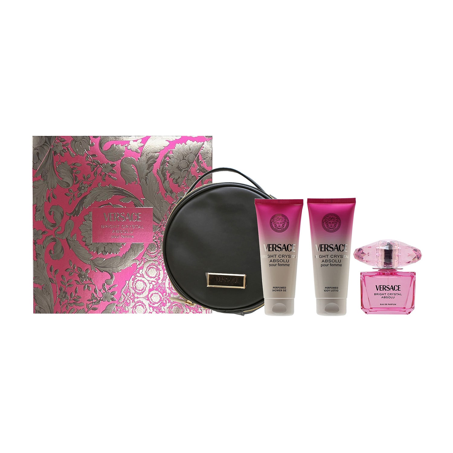 Versace Bright Crystal Absolu 4-Pc Gift Set, Color: 9 84 Oz - JCPenney
