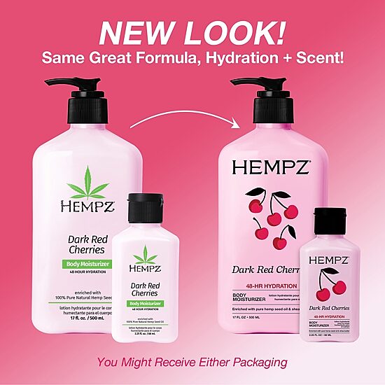Hempz Dark Red Cherries Body Moisturizer