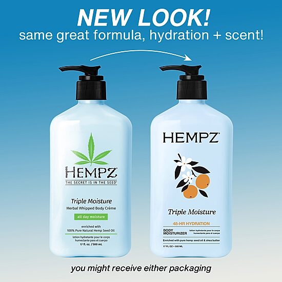 Hempz Triple Moisture Herbal Whipped Body Creme