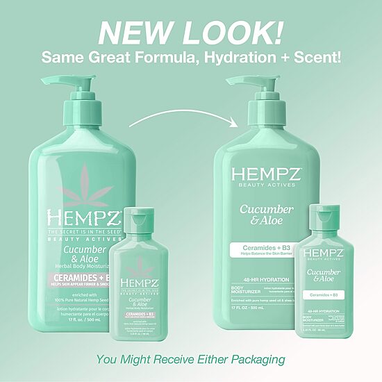 Hempz Cucumber & Aloe Herbal Body Moisturizer