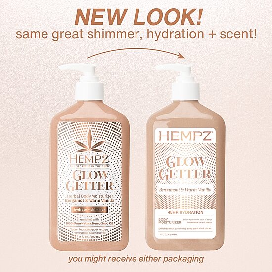 Hempz Glow Getter Herbal Body Moisturizer
