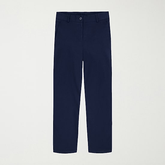 IZOD Womens Juniors Wide Leg Mid Rise Flat Front Pant
