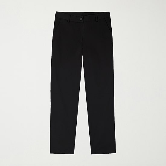IZOD Womens Juniors Wide Leg Mid Rise Flat Front Pant