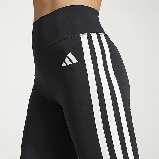 adidas Womens High Rise Knit Active Flare Full Length Leggings