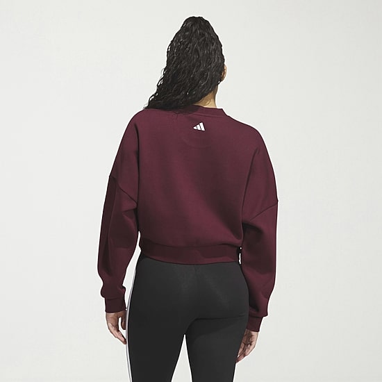 adidas Womens Crew Neck Long Sleeve Sweatshirt