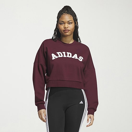 adidas Womens Crew Neck Long Sleeve Sweatshirt