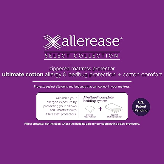 Allerease Select Ultimate Cotton Pillow Protector