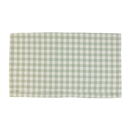 Shavel Home Products Botanical Check Throw Pillow Cover