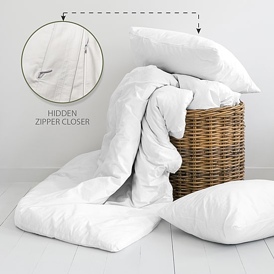 Purity Home Sateen 3-pc. Duvet Cover Set