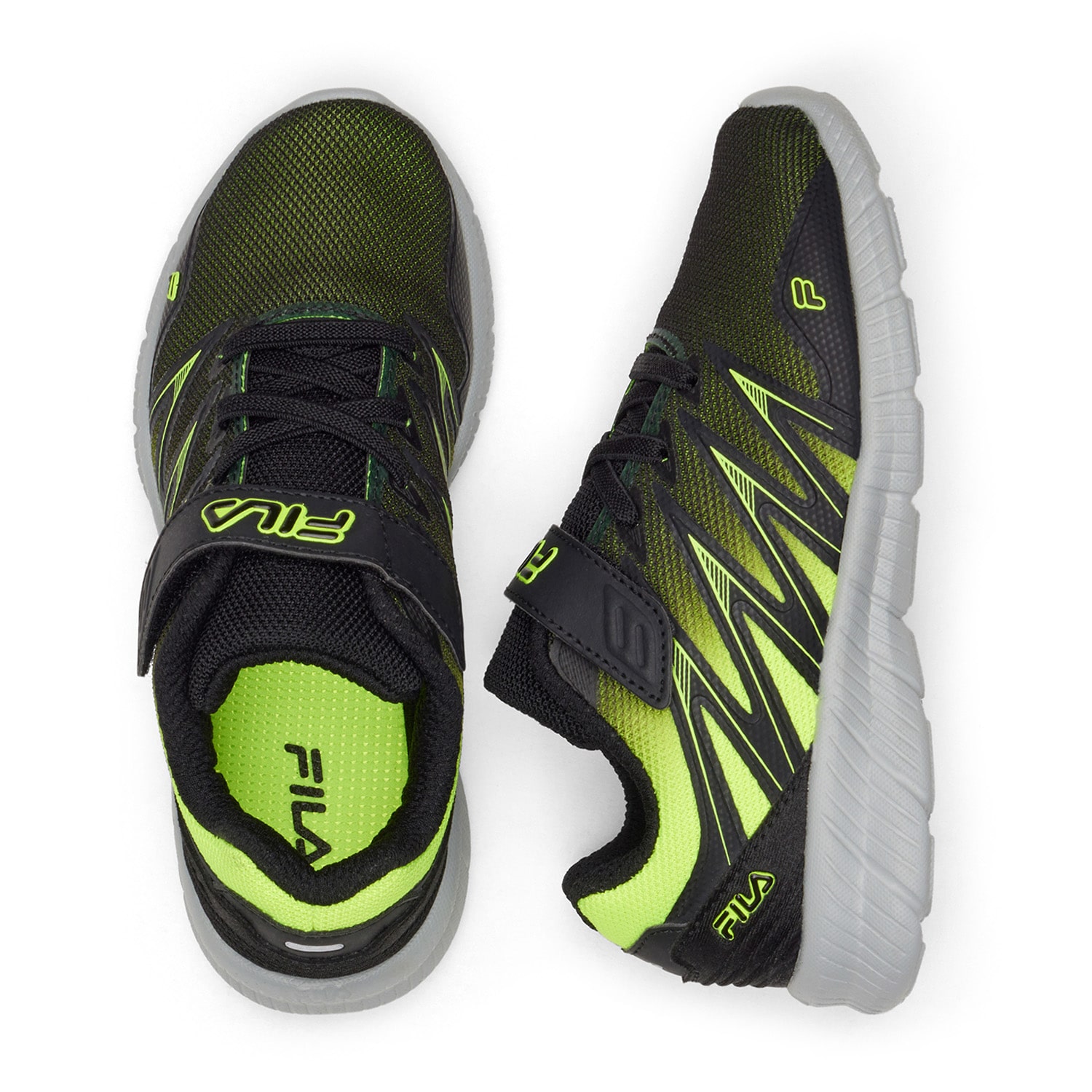 FILA Fantom 8 Strap Little Kid Boys Running Shoes