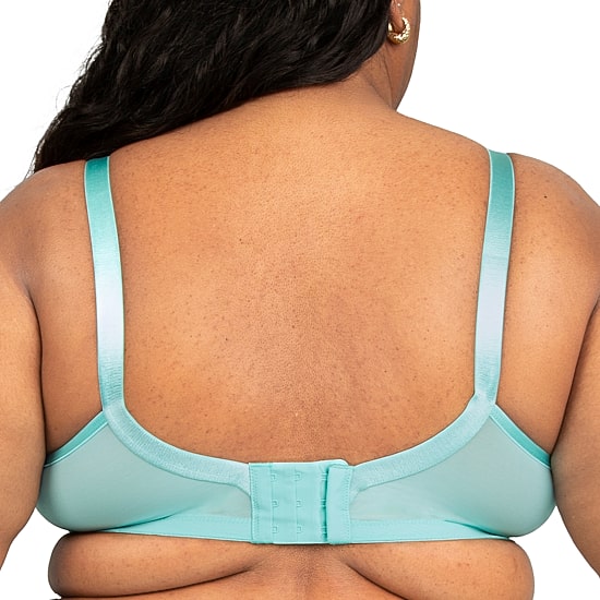 Curvy Couture Sheer Whisper Full Coverage Unlined Underwire Bra- 1368