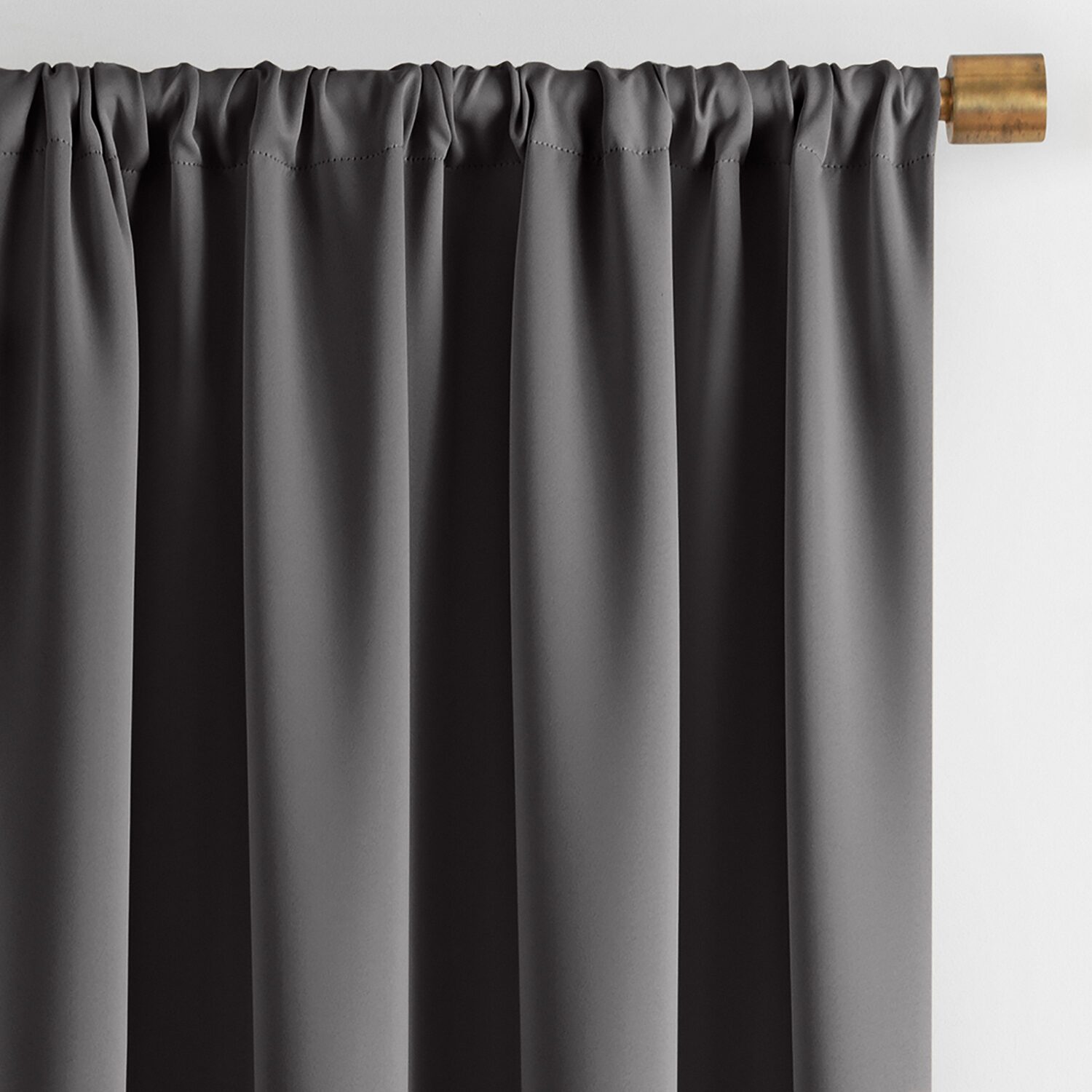 Threadmade Vanderbilt Rod Pocket Energy Saving Blackout Single Curtain Panel