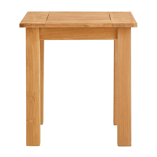 Carlbach Outdoor Teak 22" Side Table