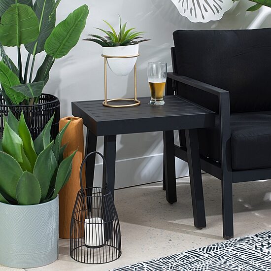 Linon Margot Metal End Table