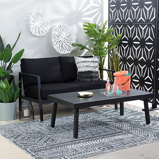 Linon Margot Metal Coffee Table