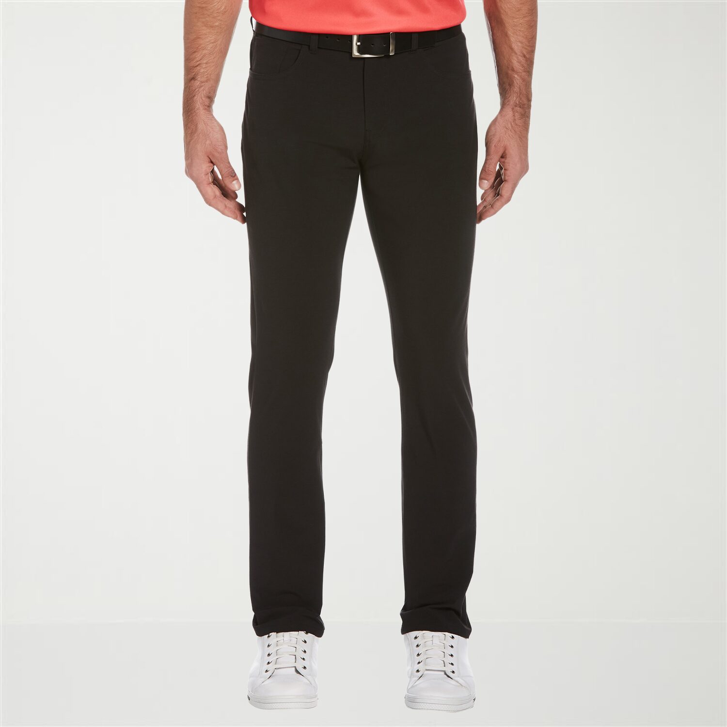 PGA TOUR Mens Moisture Wicking STRETCH FABRIC Straight Classic Fit Golf Pant