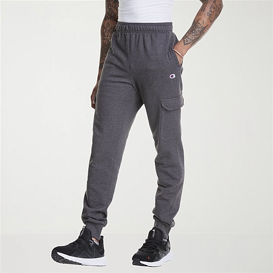 Champion Powerblend Fleece Mens Tapered Regular Fit Fleece Active Jogger Pant