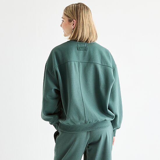 Arizona Oversized Womens Juniors Crew Neck Long Sleeve Sweatshirt
