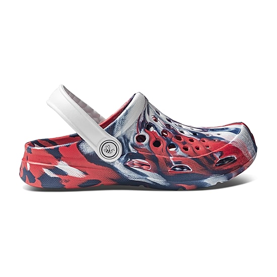 joybees® Americana Collection Little & Big Kid Unisex Round Closed Toe Clogs