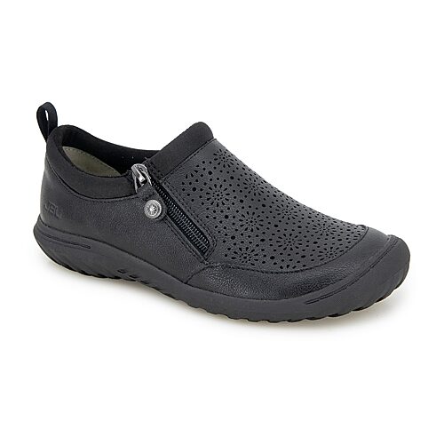 Jambu J Sport By  Avery Womens Round Closed Toe Slip-on Shoe In Black