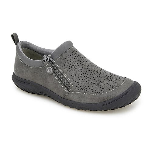 Jambu J Sport By  Avery Womens Round Closed Toe Slip-on Shoe In Gray