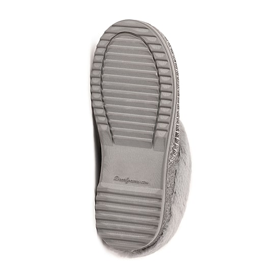 Dearfoams Nyla Moc Toe Womens Memory Foam Clog Slippers