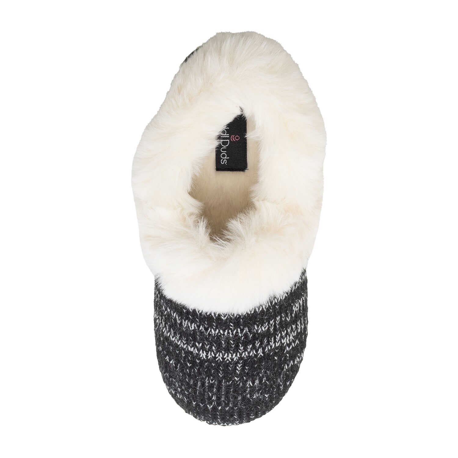 Cuddl Duds Twist Womens Memory Foam Bootie Slippers