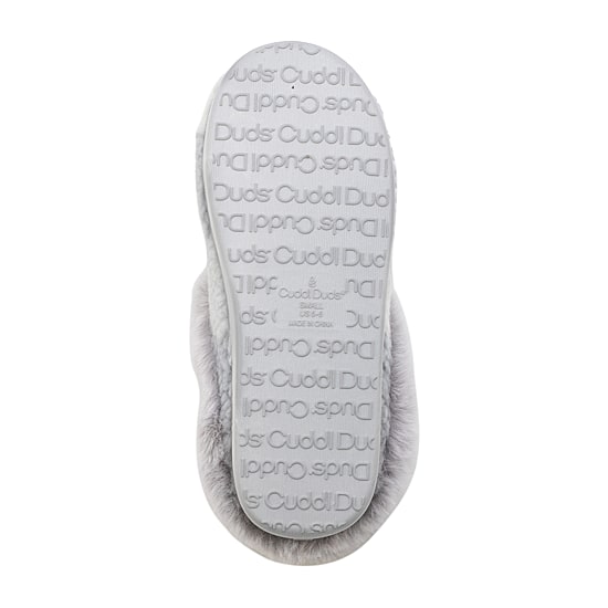 Cuddl Duds Buffalo Faux Womens Memory Foam Clog Slippers