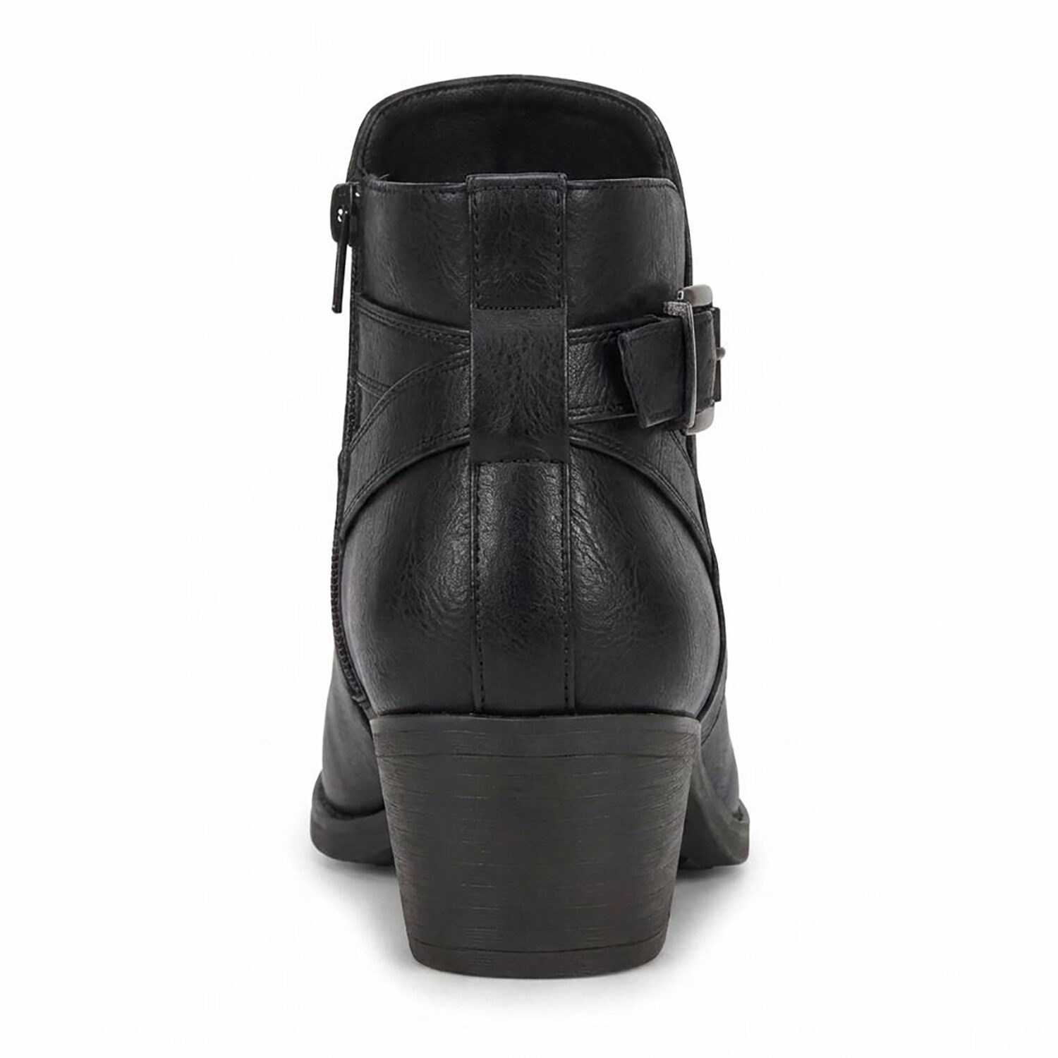 Pop Womens Teyana Block Heel Booties