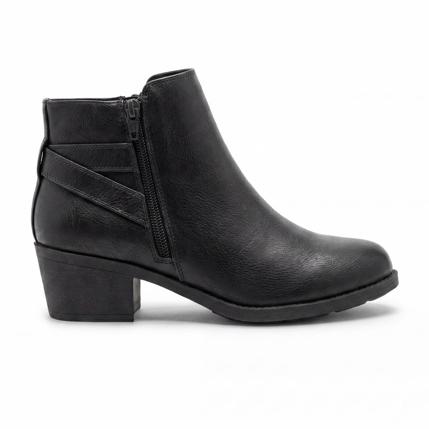 Pop Womens Teyana Block Heel Booties