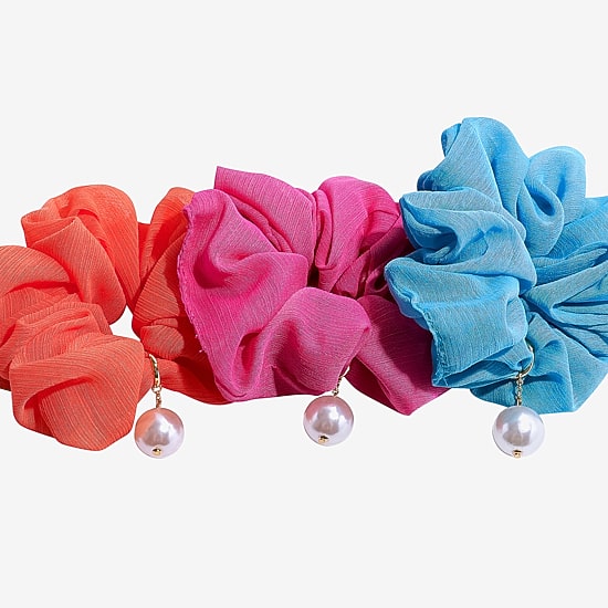 Bijoux Bar 3-pc. Hair Ties