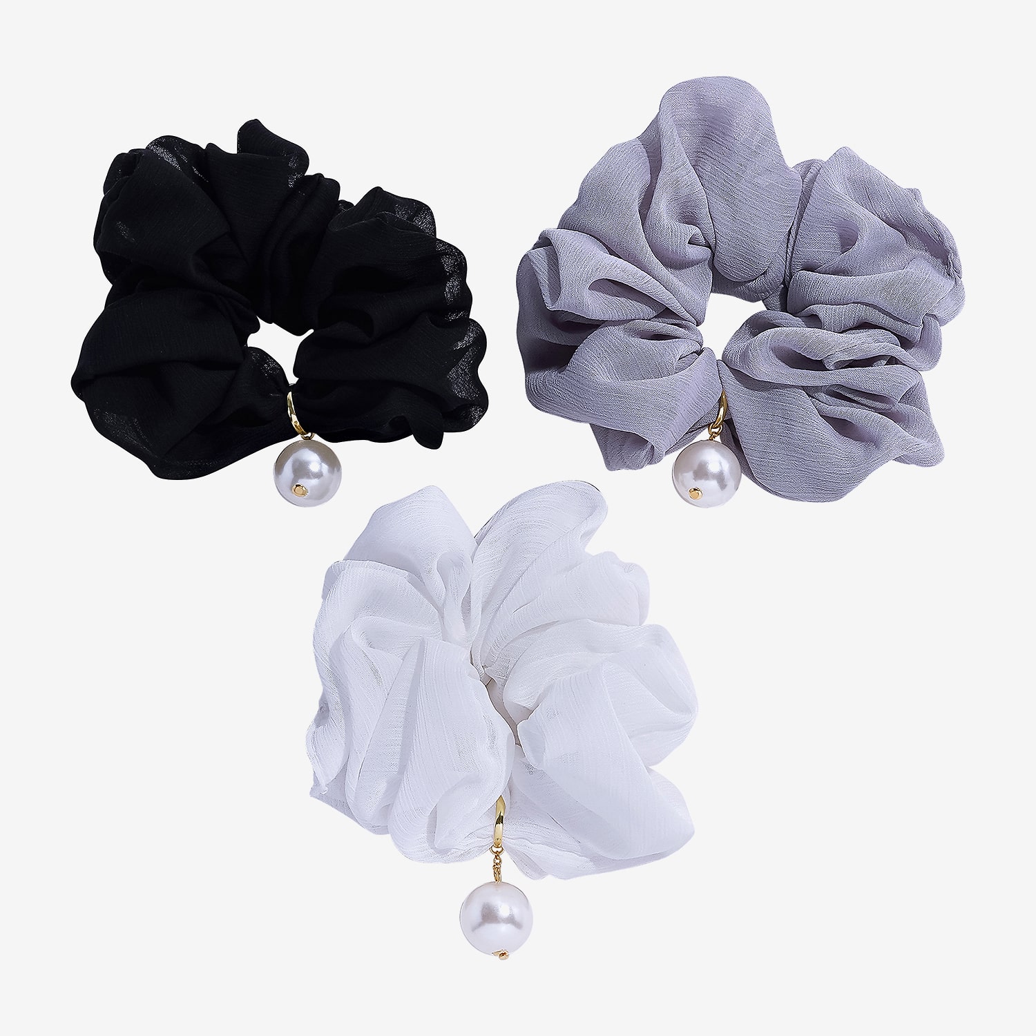 Bijoux Bar 3-pc. Hair Ties