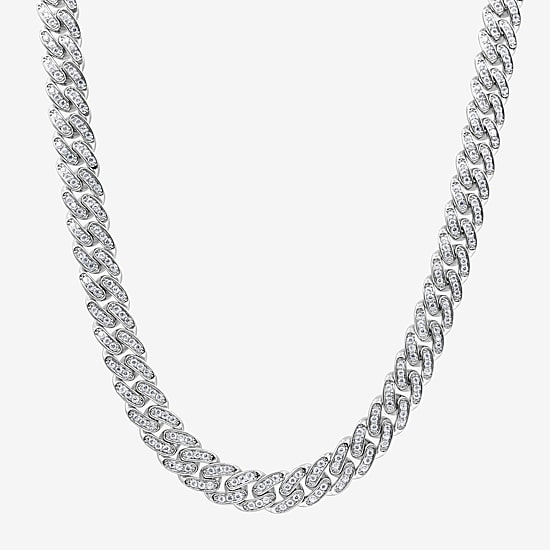 Mens Stainless Steel 24 Inch Rope Chain Necklace