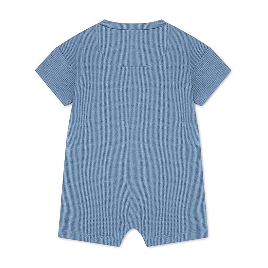 Nike Baby Boys Short Sleeve Striped Romper