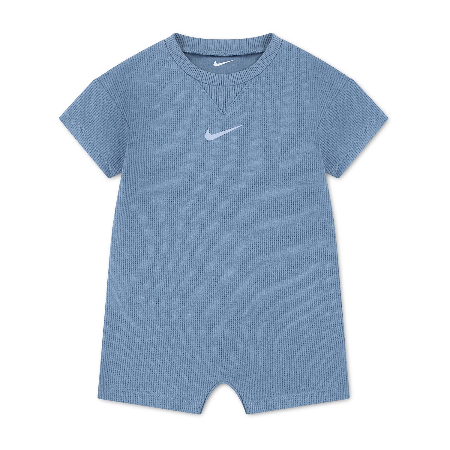 Nike Baby Boys Short Sleeve Striped Romper