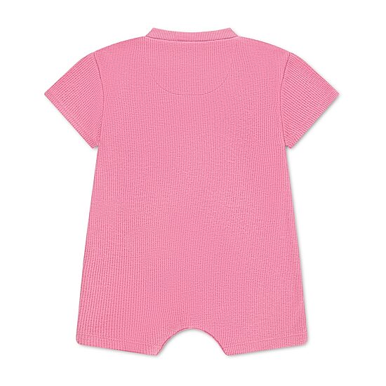 Nike Baby Girls Short Sleeve Striped Romper