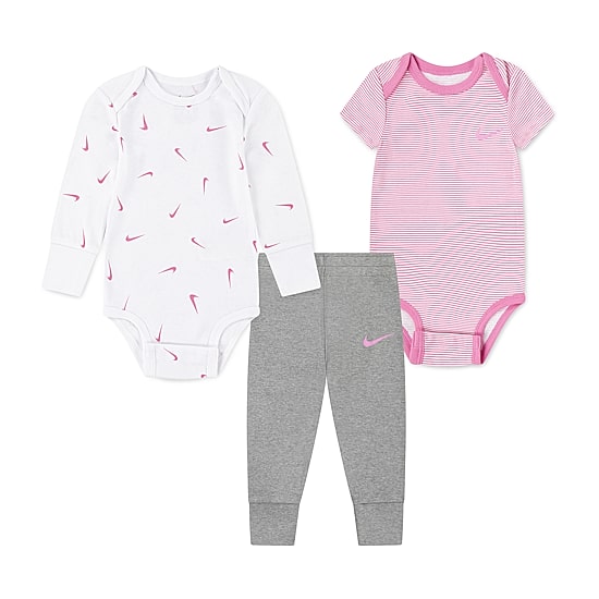 Nike Baby Girls Waffle 3-pc. Pant Set