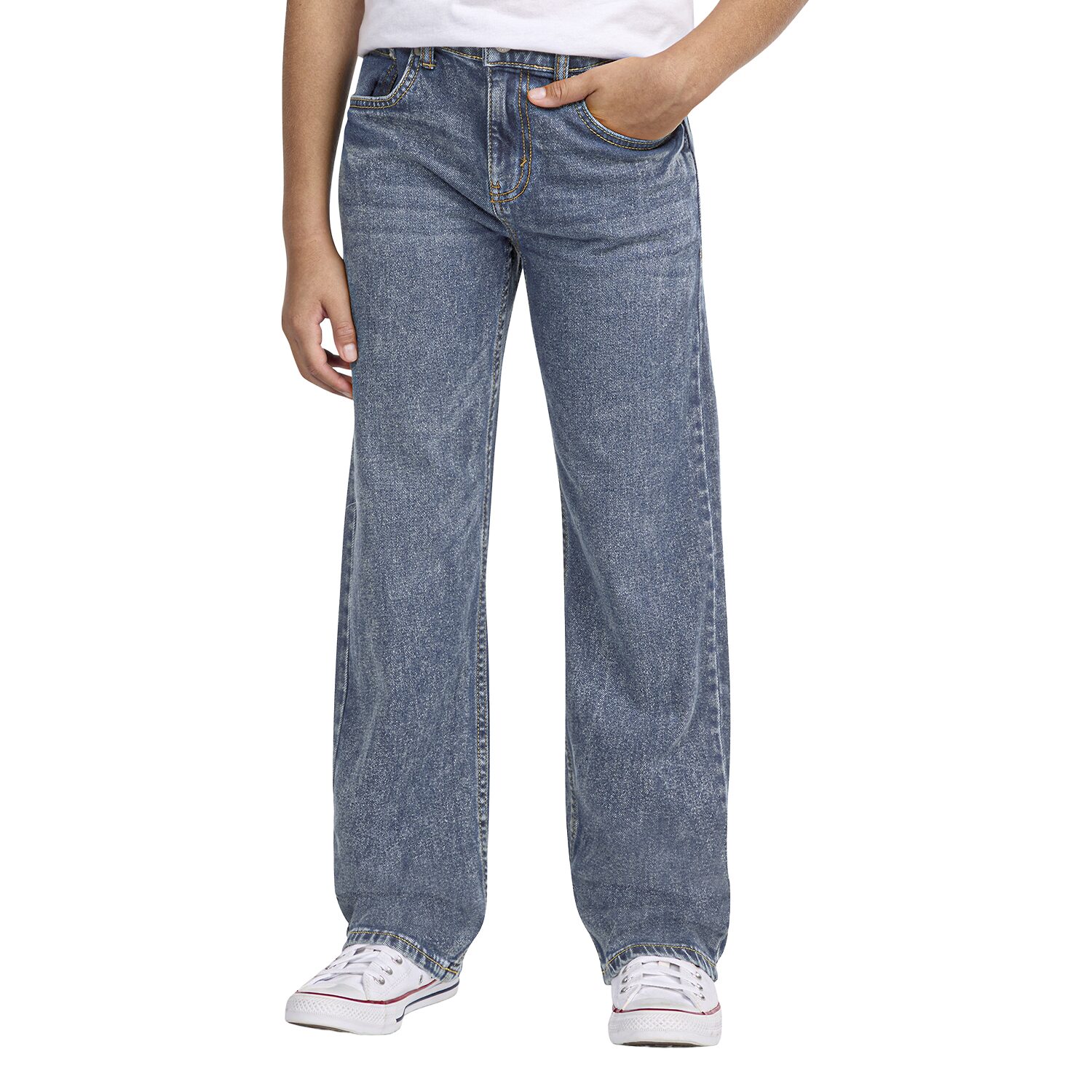 Levi's® Big Kid Boys Adjustable Waist 555™ Relaxed Fit Jean