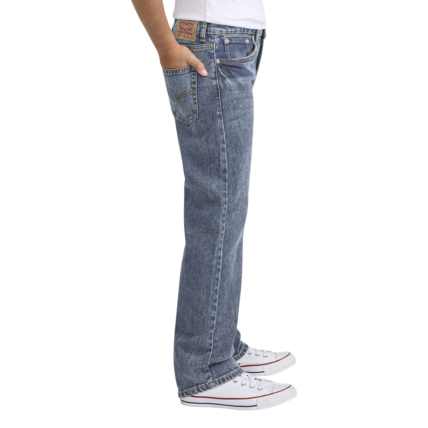 Levi's® Big Kid Boys Adjustable Waist 555™ Relaxed Fit Jean