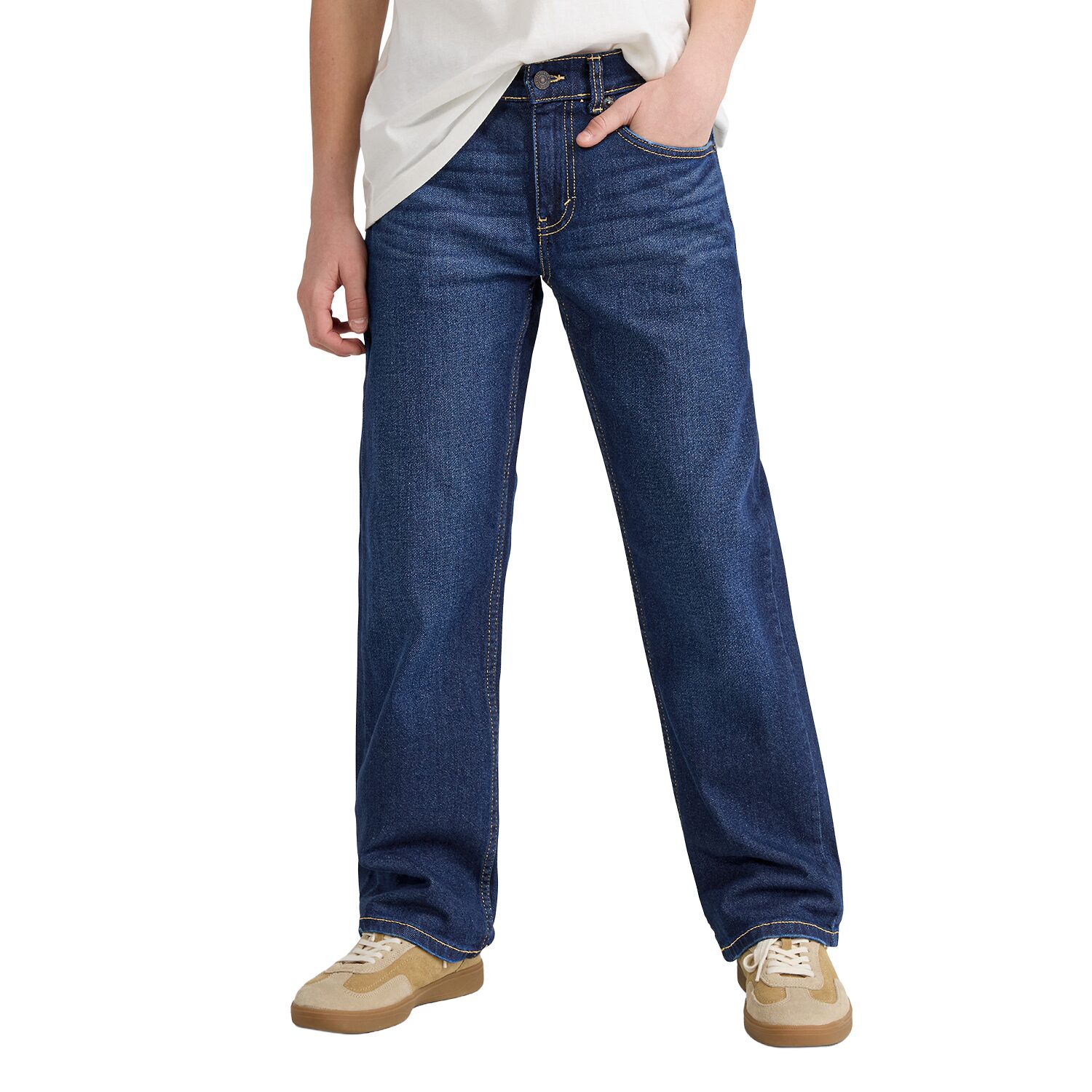 Levi's® Big Kid Boys Adjustable Waist 555™ Relaxed Fit Jean