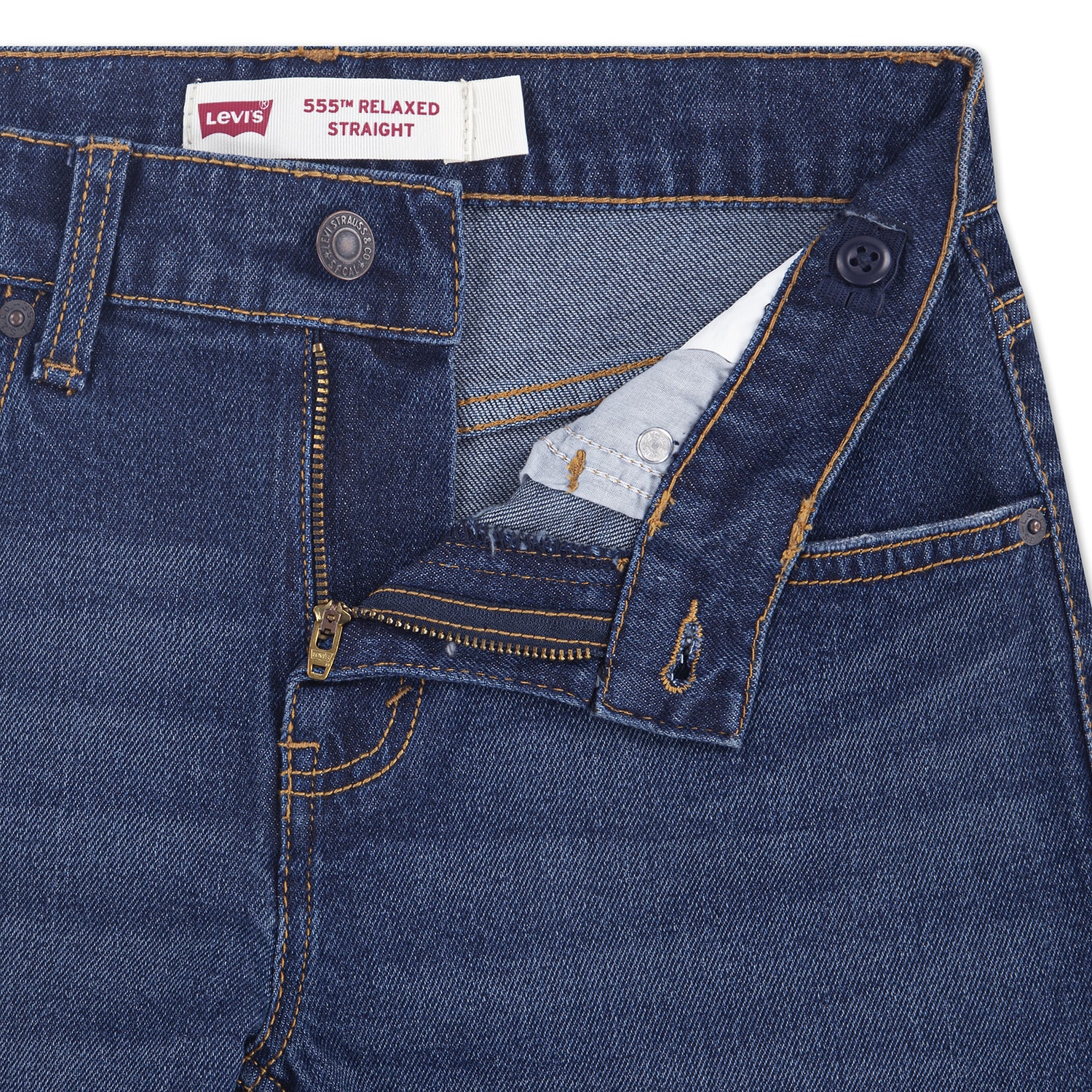 Levi's® Big Kid Boys Adjustable Waist 555™ Relaxed Fit Jean