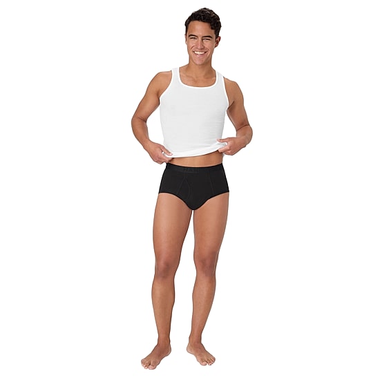 Hanes Mens 5 Pack Briefs Bonus Pack Ubbfz5